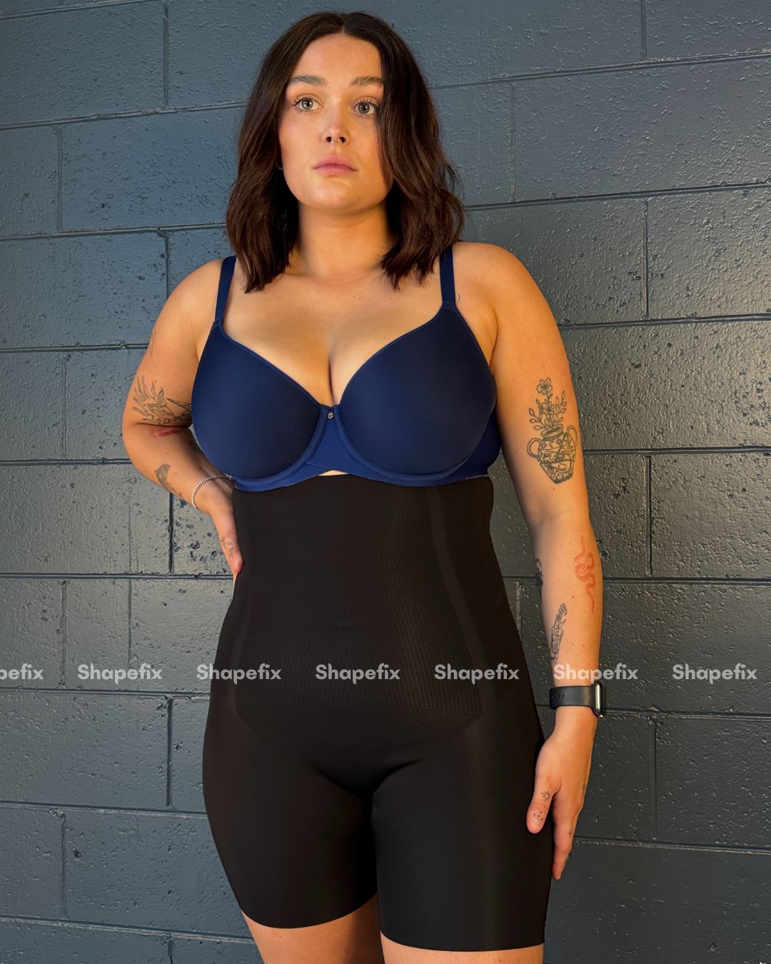 Shapewear Shorts With Removable Butt Pads