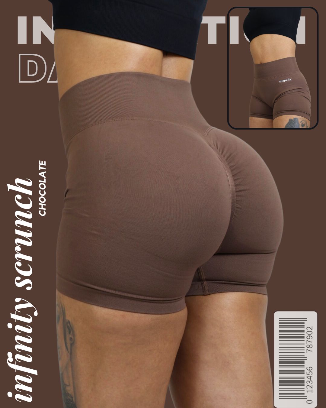 Infinity Scrunch Shorts - Shape Fix