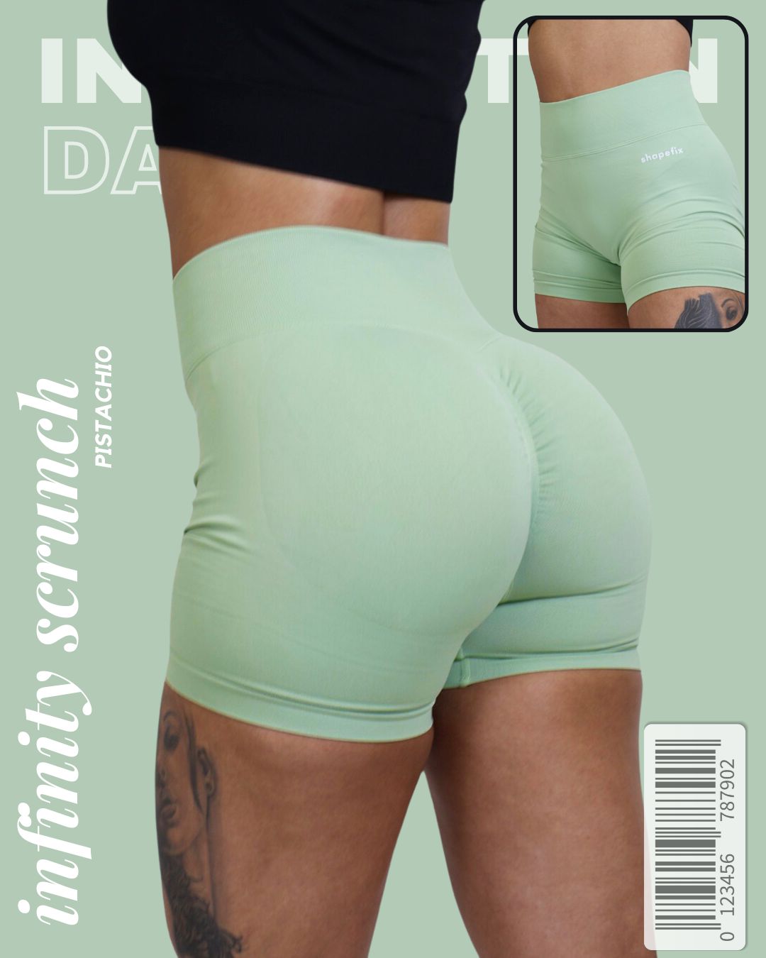 Infinity Scrunch Shorts - Shape Fix