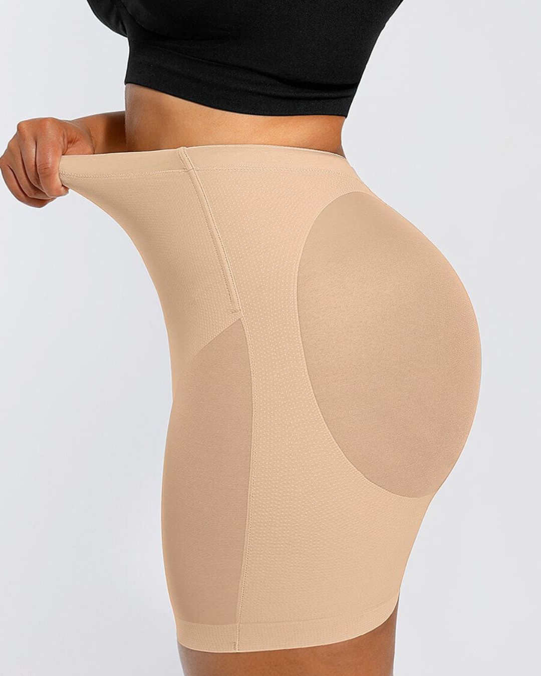 Low Back Mesh Shapewear Shorts